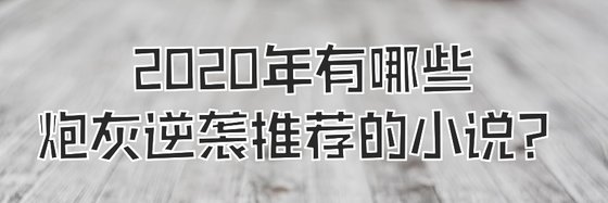 2020年有哪些炮灰逆袭推荐的小说？